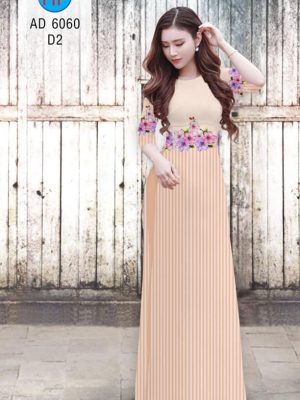 Vải áo dài Sọc và hoa mới ra AD 6060 24 1569401741 939 Vai ao dai Soc va hoa moi ra AD 6060