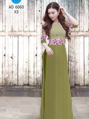 Vải áo dài Sọc và hoa mới ra AD 6060 29 1569401741 983 Vai ao dai Soc va hoa moi ra AD 6060
