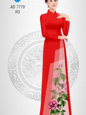 Vải áo dài Hoa Dâm Bụt kiểu mới AD 7779 33 1569401902 869 Vai ao dai Hoa Dam But kieu moi AD 7779