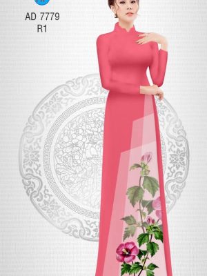 Vải áo dài Hoa Dâm Bụt kiểu mới AD 7779 35 1569401903 917 Vai ao dai Hoa Dam But kieu moi AD 7779