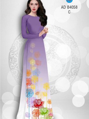 Vải áo dài Bồ công anh kiểu mới AD B4058 25 1569402097 647 Vai ao dai Bo cong anh kieu moi AD B4058