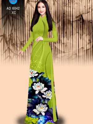 Vải áo dài hoa Sen thiết kế 2019 AD 6042 28 1569402586 120 Vai ao dai hoa Sen thiet ke 2019 AD 6042