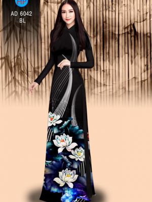 Vải áo dài hoa Sen thiết kế 2019 AD 6042 25 1569402586 515 Vai ao dai hoa Sen thiet ke 2019 AD 6042