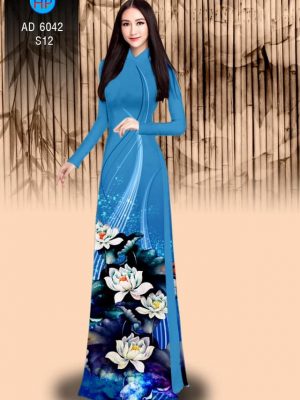 Vải áo dài hoa Sen thiết kế 2019 AD 6042 37 1569402587 334 Vai ao dai hoa Sen thiet ke 2019 AD 6042