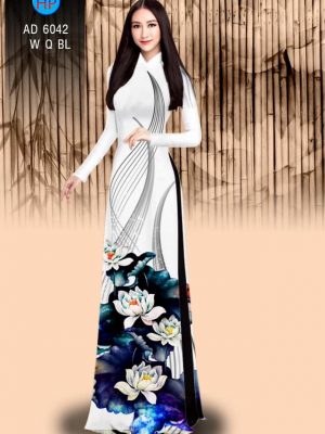 Vải áo dài hoa Sen thiết kế 2019 AD 6042 34 1569402587 974 Vai ao dai hoa Sen thiet ke 2019 AD 6042