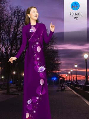 Vải áo dài Hoa và lá kiểu mới AD 6066 21 1569484205 122 Vai ao dai Hoa va la kieu moi AD 6066