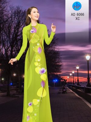 Vải áo dài Hoa và lá kiểu mới AD 6066 24 1569484206 287 Vai ao dai Hoa va la kieu moi AD 6066