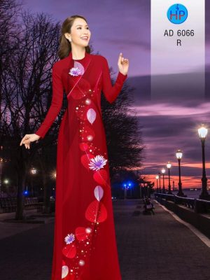 Vải áo dài Hoa và lá kiểu mới AD 6066 25 1569484206 734 Vai ao dai Hoa va la kieu moi AD 6066