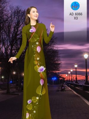 Vải áo dài Hoa và lá kiểu mới AD 6066 22 1569484206 887 Vai ao dai Hoa va la kieu moi AD 6066