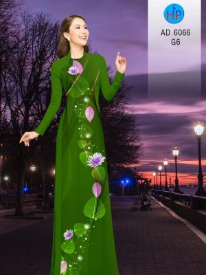 Vải áo dài Hoa và lá kiểu mới AD 6066 37 1569484207 139 Vai ao dai Hoa va la kieu moi AD 6066