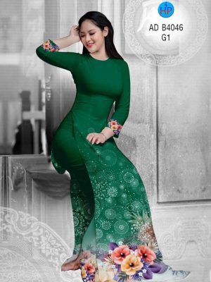 Vải áo dài Hoa in 3D mới ra AD B4046 26 1569487512 149 Vai ao dai Hoa in 3D moi ra AD B4046