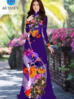 Vải áo dài hoa in 3D mới ra AD 5570 21 1569487976 762 Vai ao dai hoa in 3D moi ra AD 5570