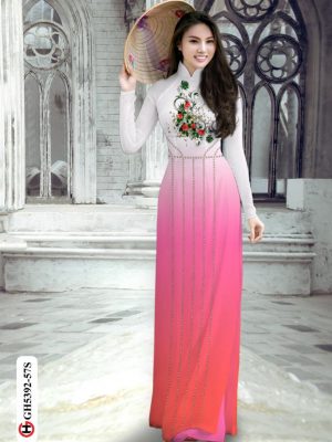 Vải áo dài hoa và bi sọc kiểu mới AD GH5392 24 1569488130 383 Vai ao dai hoa va bi soc kieu moi AD