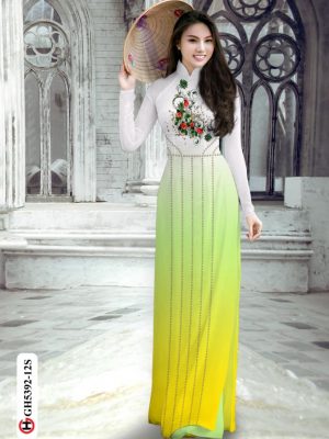 Vải áo dài hoa và bi sọc kiểu mới AD GH5392 31 1569488131 796 Vai ao dai hoa va bi soc kieu moi AD