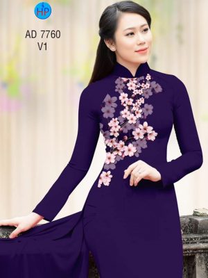 Vải áo dài Hoa Đào nhẹ nhàng! kiểu mới AD 7760 34 1569569573 101 Vai ao dai Hoa Dao nhe nhang kieu moi AD