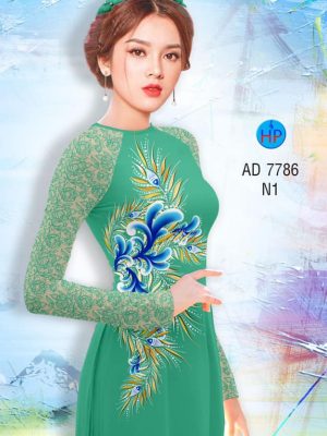 Vải áo dài Hoa eo và hoa văn giả ren mới ra AD 7786 27 1569571152 459 Vai ao dai Hoa eo va hoa van gia ren