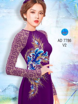 Vải áo dài Hoa eo và hoa văn giả ren mới ra AD 7786 30 1569571152 524 Vai ao dai Hoa eo va hoa van gia ren