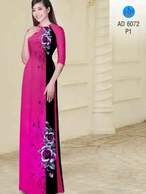 Vải áo dài Hoa hồng mới ra AD 6072 29 1569571492 302 Vai ao dai Hoa hong moi ra AD 6072