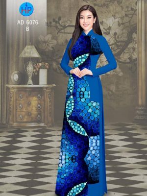 Vải áo dài Lập thể kiểu mới AD 6076 24 1569830742 137 Vai ao dai Lap the kieu moi AD 6076