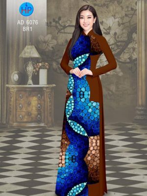 Vải áo dài Lập thể kiểu mới AD 6076 21 1569830742 595 Vai ao dai Lap the kieu moi AD 6076