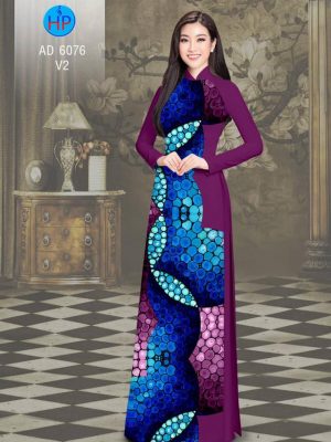 Vải áo dài Lập thể kiểu mới AD 6076 32 1569830743 744 Vai ao dai Lap the kieu moi AD 6076