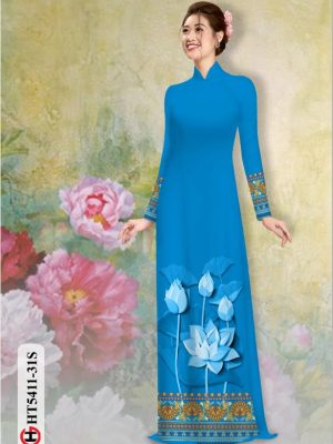 Vải áo dài hoa sen AD kiểu mới AD 24 1569842405 178 Vai ao dai hoa sen AD kieu moi AD