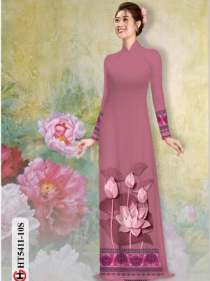 Vải áo dài hoa sen AD kiểu mới AD 30 1569842405 399 Vai ao dai hoa sen AD kieu moi AD