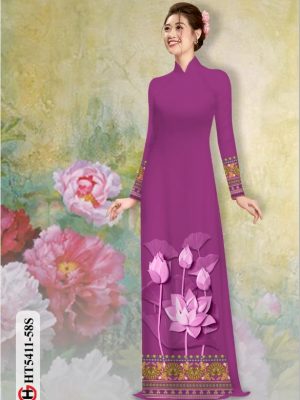 Vải áo dài hoa sen AD kiểu mới AD 28 1569842405 477 Vai ao dai hoa sen AD kieu moi AD