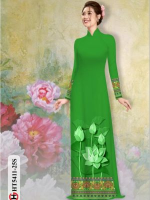 Vải áo dài hoa sen AD kiểu mới AD 20 1569842405 533 Vai ao dai hoa sen AD kieu moi AD