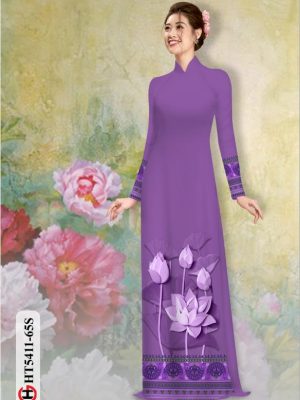 Vải áo dài hoa sen AD kiểu mới AD 29 1569842405 623 Vai ao dai hoa sen AD kieu moi AD
