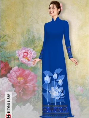 Vải áo dài hoa sen AD kiểu mới AD 23 1569842405 916 Vai ao dai hoa sen AD kieu moi AD