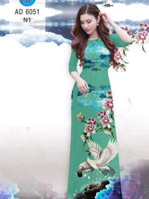 Vải áo dài Sếu và Hoa thiết kế 2019 AD 6051 28 1569842881 552 Vai ao dai Seu va Hoa thiet ke 2019 AD