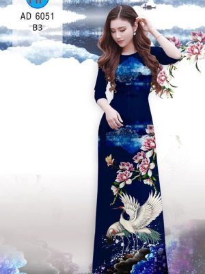 Vải áo dài Sếu và Hoa thiết kế 2019 AD 6051 34 1569842881 569 Vai ao dai Seu va Hoa thiet ke 2019 AD