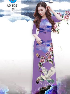 Vải áo dài Sếu và Hoa thiết kế 2019 AD 6051 32 1569842881 801 Vai ao dai Seu va Hoa thiet ke 2019 AD