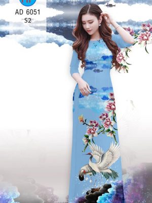 Vải áo dài Sếu và Hoa thiết kế 2019 AD 6051 23 1569842881 907 Vai ao dai Seu va Hoa thiet ke 2019 AD