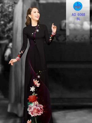 Vải áo dài Hoa in 3D kiểu mới AD 6068 32 1569843008 133 Vai ao dai Hoa in 3D kieu moi AD 6068