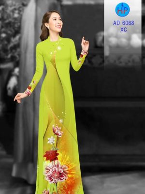 Vải áo dài Hoa in 3D kiểu mới AD 6068 36 1569843008 165 Vai ao dai Hoa in 3D kieu moi AD 6068