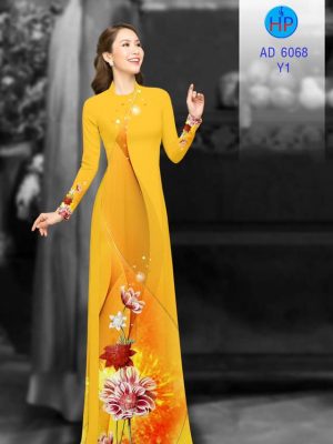 Vải áo dài Hoa in 3D kiểu mới AD 6068 34 1569843008 280 Vai ao dai Hoa in 3D kieu moi AD 6068
