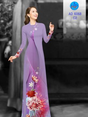 Vải áo dài Hoa in 3D kiểu mới AD 6068 37 1569843009 237 Vai ao dai Hoa in 3D kieu moi AD 6068