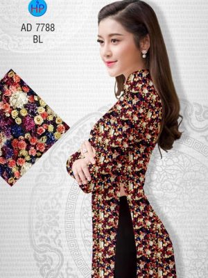 Vải áo dài Hoa nhí kiểu mới AD 7788 24 1569843484 106 Vai ao dai Hoa nhi kieu moi AD 7788