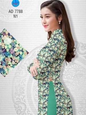 Vải áo dài Hoa nhí kiểu mới AD 7788 27 1569843484 12 Vai ao dai Hoa nhi kieu moi AD 7788