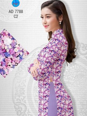 Vải áo dài Hoa nhí kiểu mới AD 7788 37 1569843484 192 Vai ao dai Hoa nhi kieu moi AD 7788