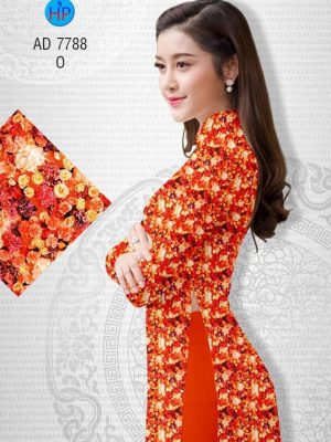 Vải áo dài Hoa nhí kiểu mới AD 7788 26 1569843484 273 Vai ao dai Hoa nhi kieu moi AD 7788
