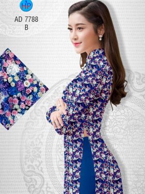 Vải áo dài Hoa nhí kiểu mới AD 7788 36 1569843484 385 Vai ao dai Hoa nhi kieu moi AD 7788