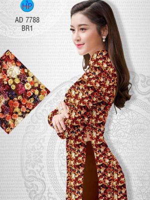 Vải áo dài Hoa nhí kiểu mới AD 7788 22 1569843484 739 Vai ao dai Hoa nhi kieu moi AD 7788