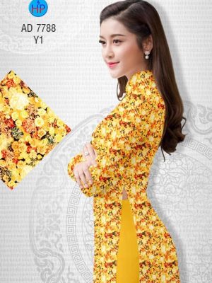Vải áo dài Hoa nhí kiểu mới AD 7788 34 1569843484 769 Vai ao dai Hoa nhi kieu moi AD 7788