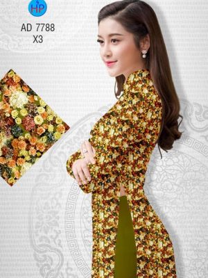 Vải áo dài Hoa nhí kiểu mới AD 7788 31 1569843484 791 Vai ao dai Hoa nhi kieu moi AD 7788