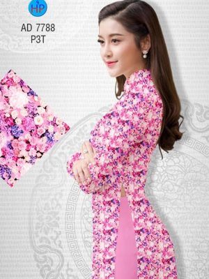 Vải áo dài Hoa nhí kiểu mới AD 7788 35 1569843484 985 Vai ao dai Hoa nhi kieu moi AD 7788
