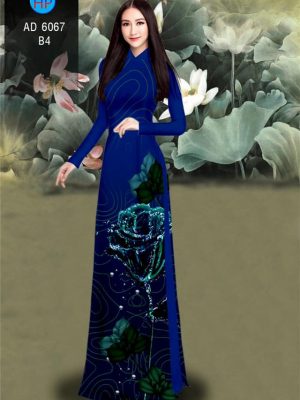 Vải áo dài Hoa hồng kiểu mới AD 6067 23 1569844936 196 Vai ao dai Hoa hong kieu moi AD 6067