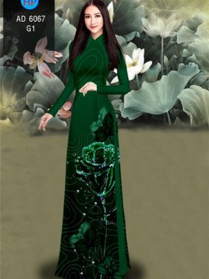 Vải áo dài Hoa hồng kiểu mới AD 6067 22 1569844936 425 Vai ao dai Hoa hong kieu moi AD 6067